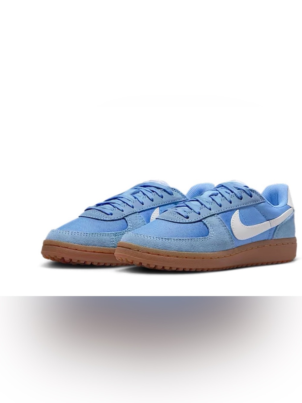 Nike Field General University Light Blue Trainer with White Swoosh NWT